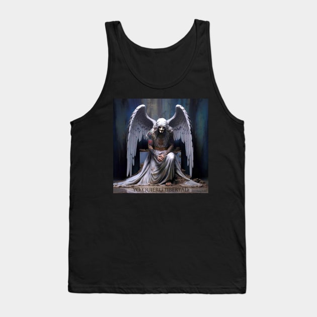 CURSES TEMPORIS Tank Top by www.TheAiCollective.art